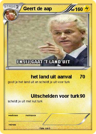 Pokemon Geert de aap
