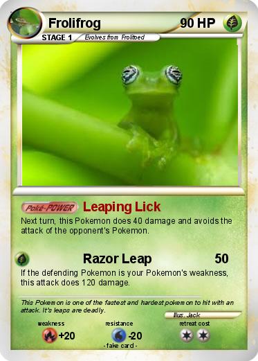 Pokemon Frolifrog