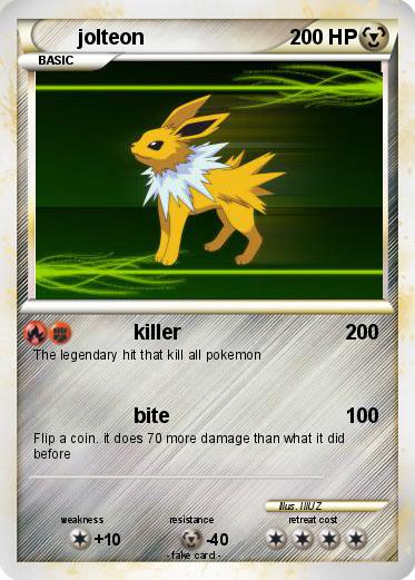 Pokemon jolteon