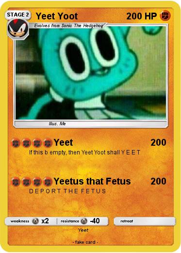 Pokemon Yeet Yoot