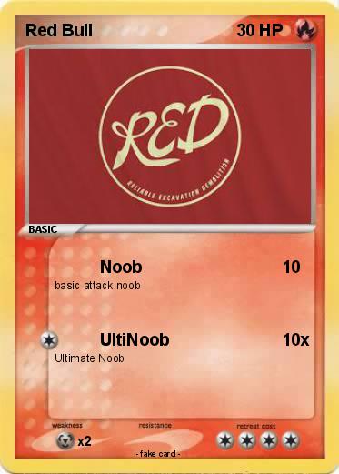 Pokemon Red Bull
