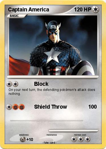 Pokemon Captain America