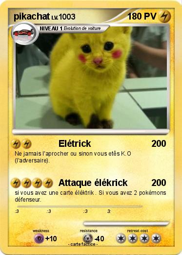 Pokemon pikachat