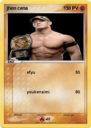 Pokemon jhon cena