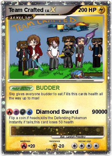 Pokemon Team Crafted