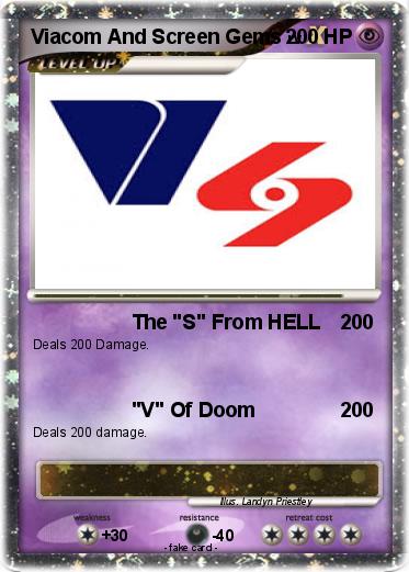 Pokemon Viacom And Screen Gems