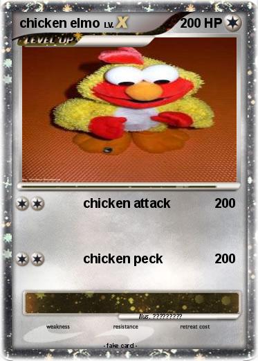 Pokemon chicken elmo