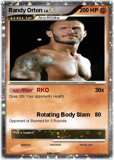 Pokemon Randy Orton