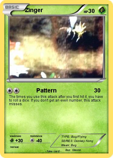 Pokemon Zinger