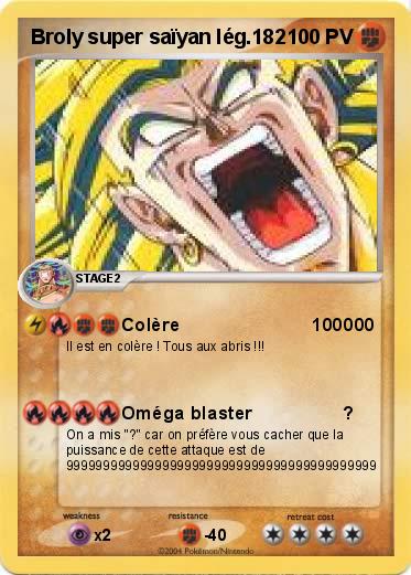 Pokemon Broly super saïyan lég.182