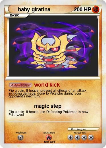 Pokemon baby giratina