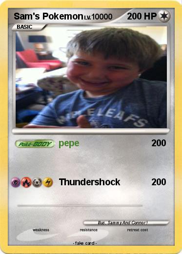 Pokemon Sam's Pokemon
