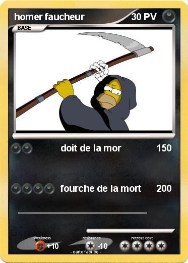 Pokemon homer faucheur