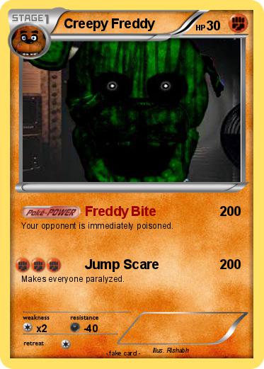 Pokemon Creepy Freddy