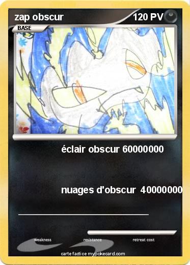 Pokemon zap obscur