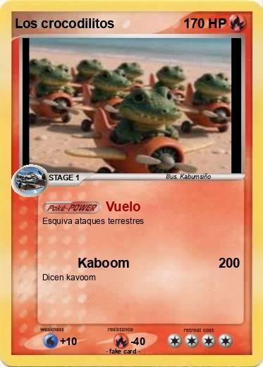 Pokemon Los crocodilitos