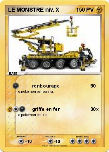 Pokemon LE MONSTRE niv. X