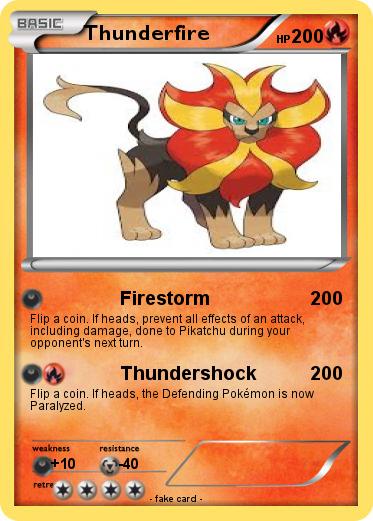Pokemon Thunderfire