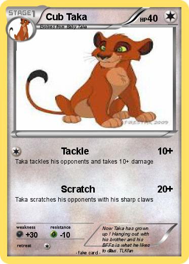 Pokemon Cub Taka