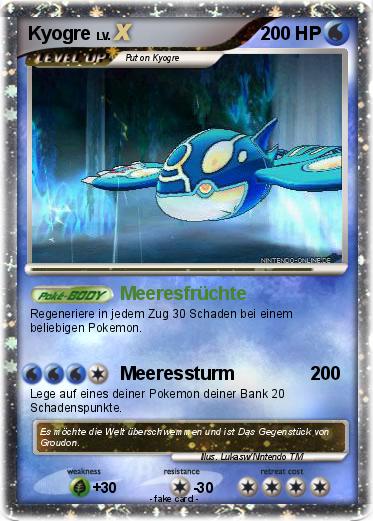 Pokemon Kyogre