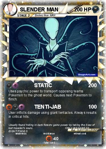 Pokemon SLENDER MAN