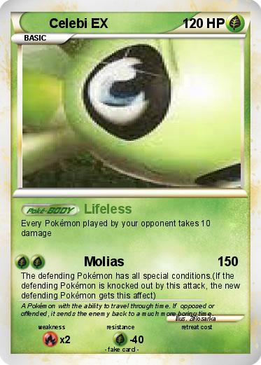 Pokemon Celebi EX