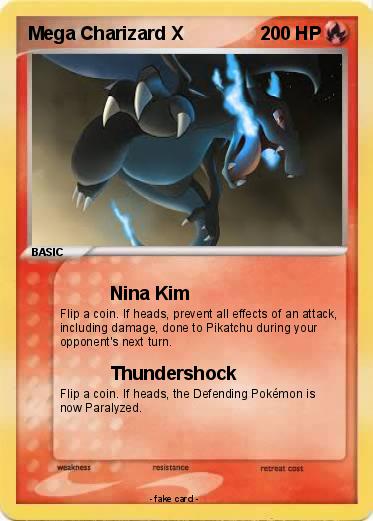 Pokemon Mega Charizard X
