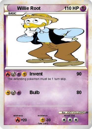 Pokemon Willie Root