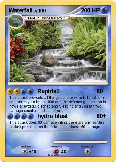 Pokemon Waterfall