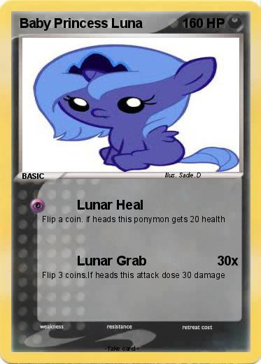 Pokemon Baby Princess Luna