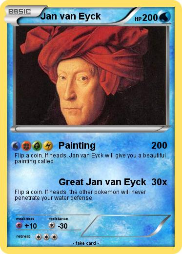Pokemon Jan van Eyck