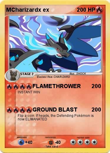 Pokemon MCharizardx ex