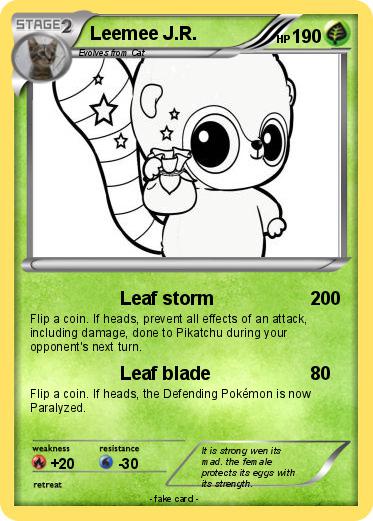 Pokemon Leemee J.R.
