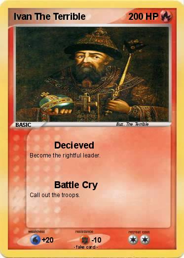Pokemon Ivan The Terrible