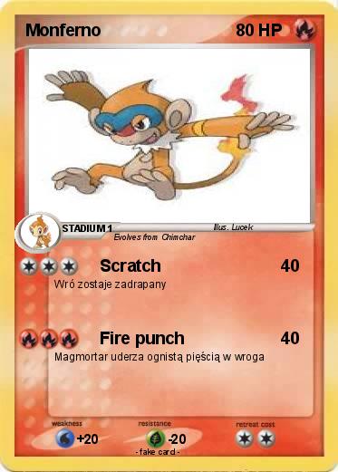 Pokemon Monferno
