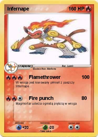 Pokemon Infernape