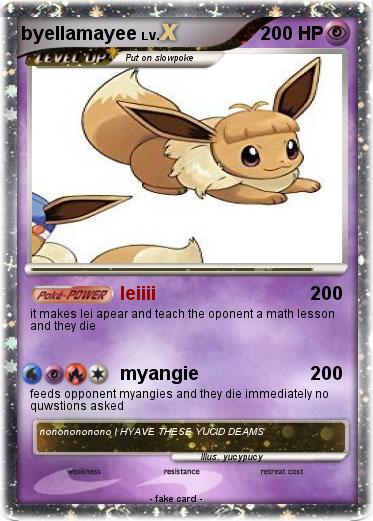 Pokemon byellamayee