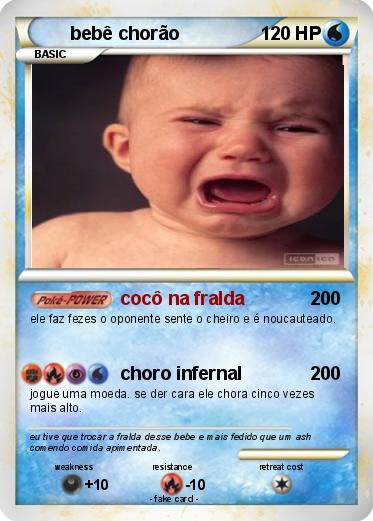 Pokemon bebê chorão