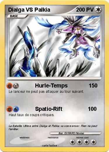 Pokemon Dialga VS Palkia