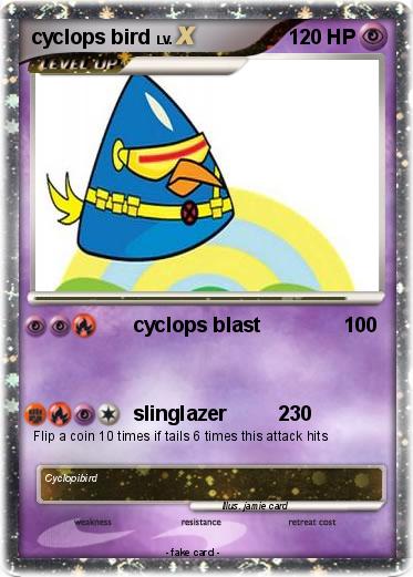 Pokemon cyclops bird