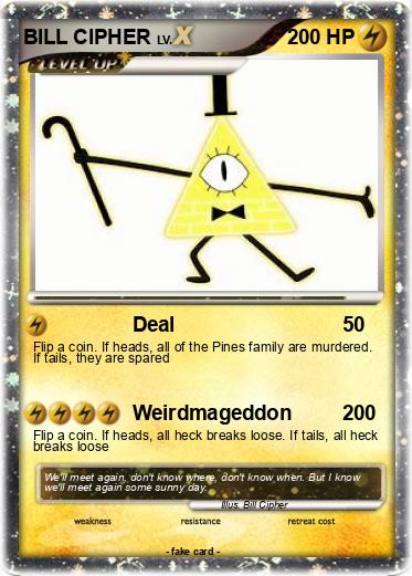 Pokemon BILL CIPHER
