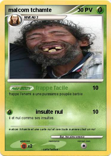 Pokemon malcom tchamte