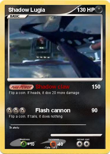 Pokemon Shadow Lugia