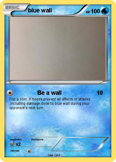 Pokemon blue wall
