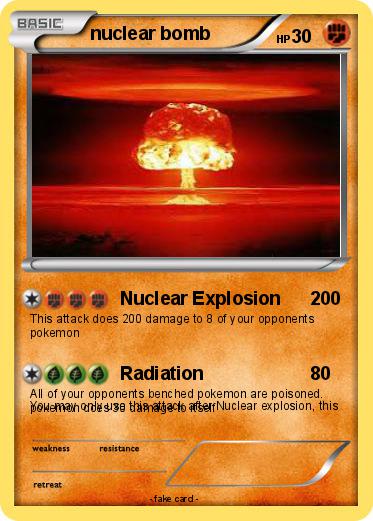 Pokemon nuclear bomb