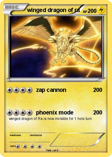 Pokemon winged dragon of ra
