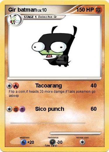 Pokemon Gir batman