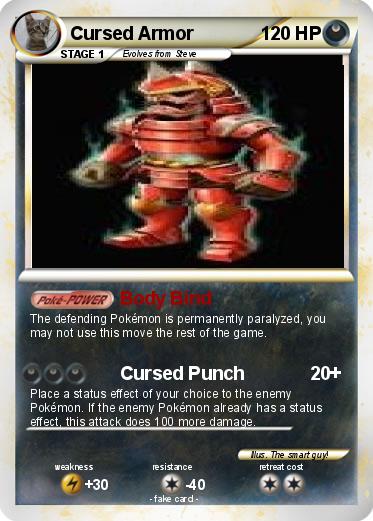Pokemon Cursed Armor