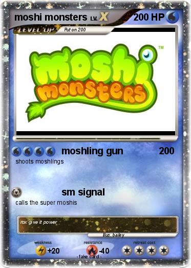 Pokemon moshi monsters