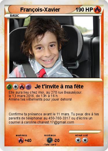 Pokemon François-Xavier